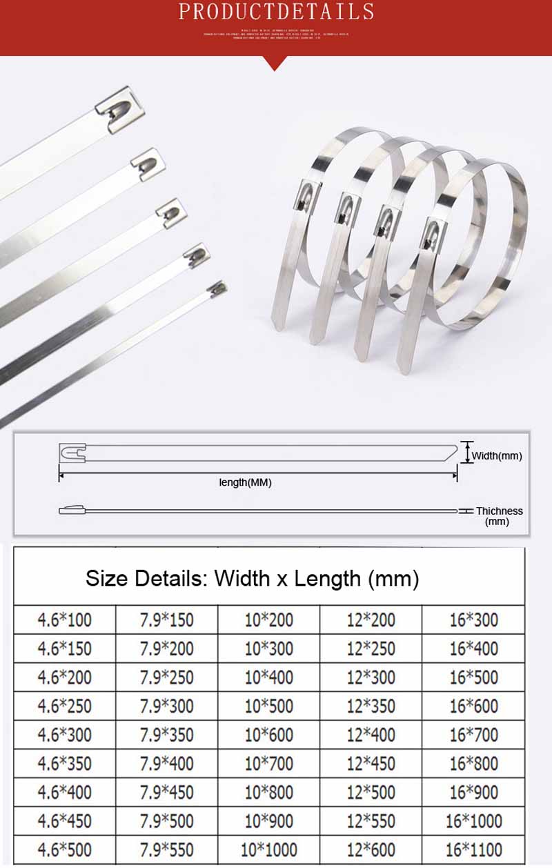 Stainless Steel Cable Ties