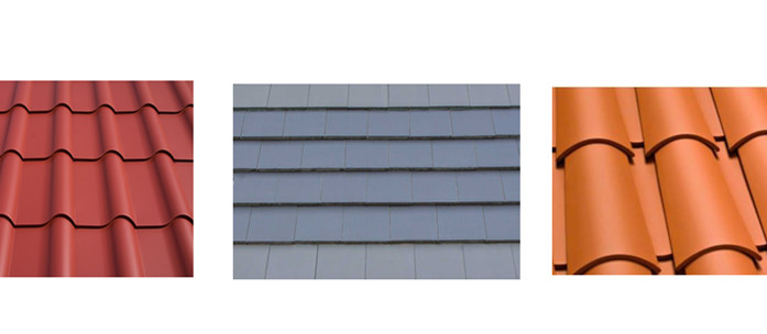 solar tile roof mounting structure