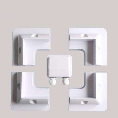 Plastic ABS Solar Panel Mounting Brackets for RV