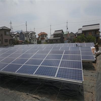 Ground Solar Panel Mounting System