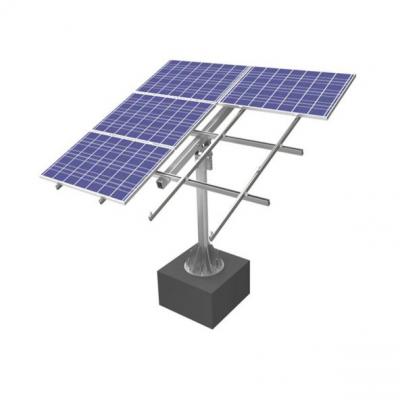 Pole mount solar racking