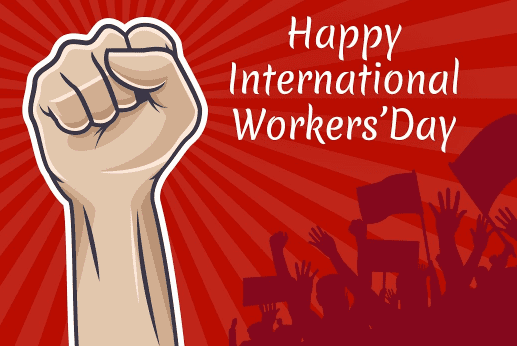 Holiday notice ---International Worker's Day